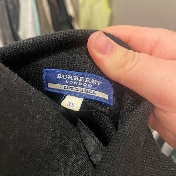 Burberry Black Double-Breasted Trench Coat - Picture 2 of 5